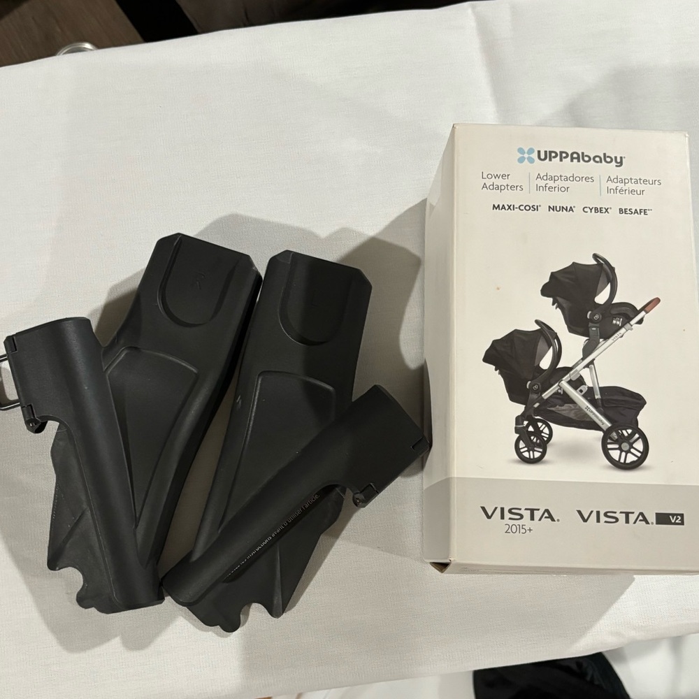 Lower Car Seat Adapters for UPPAbaby VISTA (Maxi-Cosi, Nuna, Cybex, and BeSafe)
